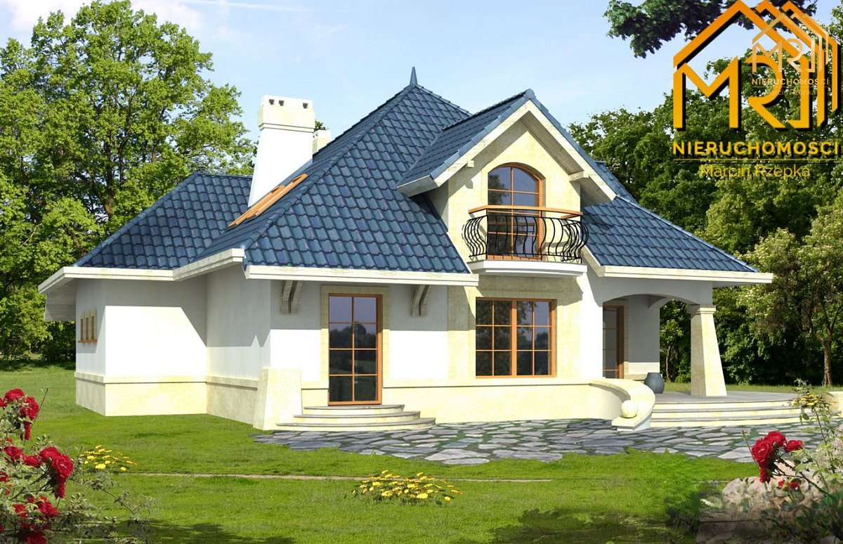 Dom jednorodzinny w stanie do wykończenia z dużą d — zdjęcie 28