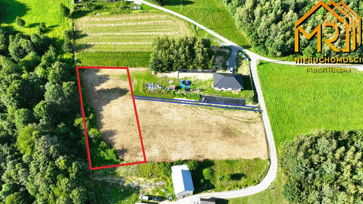 Działka budowlana z pięknym widokiem – Zabłędza k. — zdjęcie 4