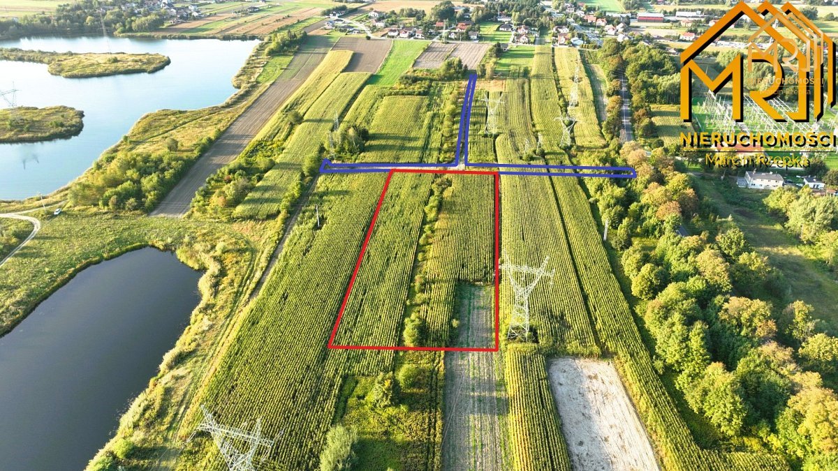 Działka rolna 0,9283 ha przy ul. Niedomickiej, Tar