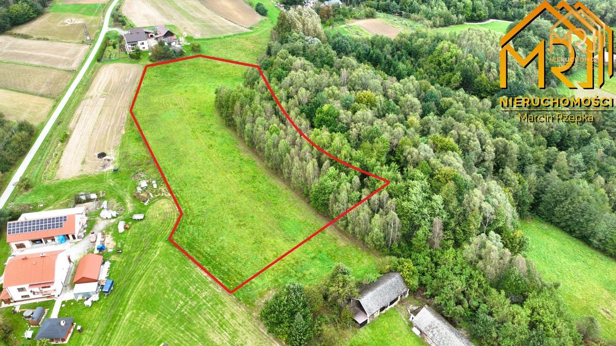 1 ha działki rolnej w gminie Szerzyny
