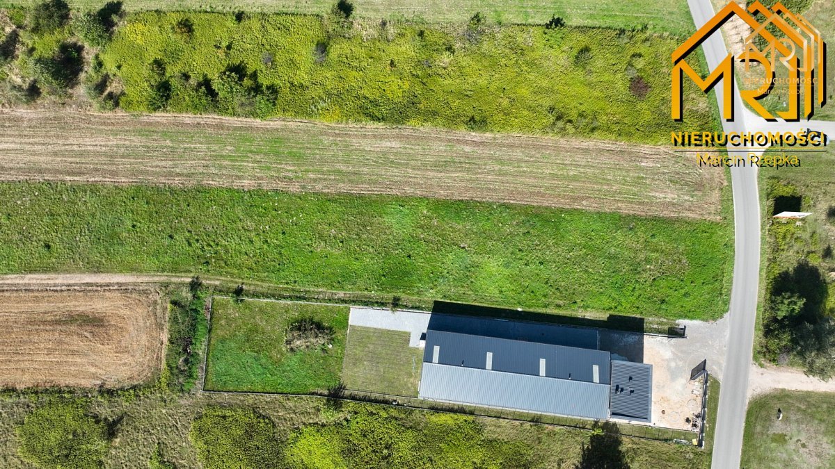 Działka usługowo-produkcyjna 3462 m² – przy granic — zdjęcie 3