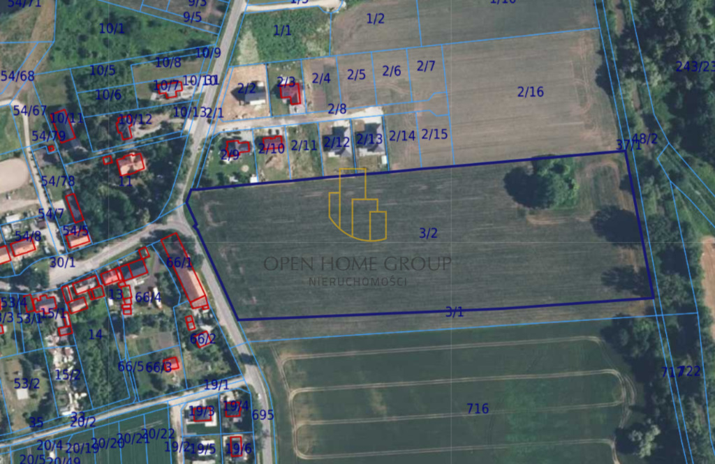 Szukalice, działka budowlana 43100 m2, media — zdjęcie 3