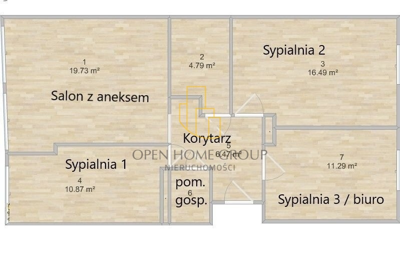 Lux | Ratusz | 4 pokoje | 72,4m²  | 2 piętro — zdjęcie 10
