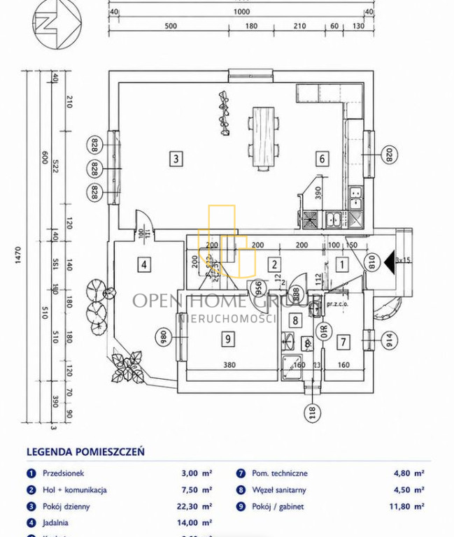 KOSTRZYCA | 338,57 m² | 2 NIEZALEŻNE CZĘŚCI MIESZK — zdjęcie 19