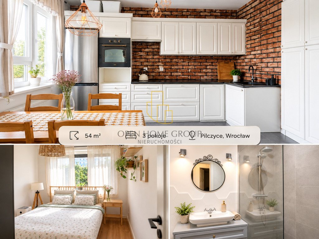 Pilczyce | 54 m² | 2 pokoje + salon | TOP — zdjęcie 2