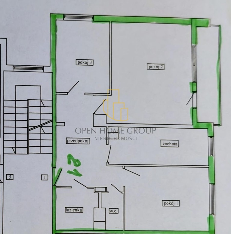 3 pokoje | 60,3 m² | balkon | widok na góry TOP — zdjęcie 17
