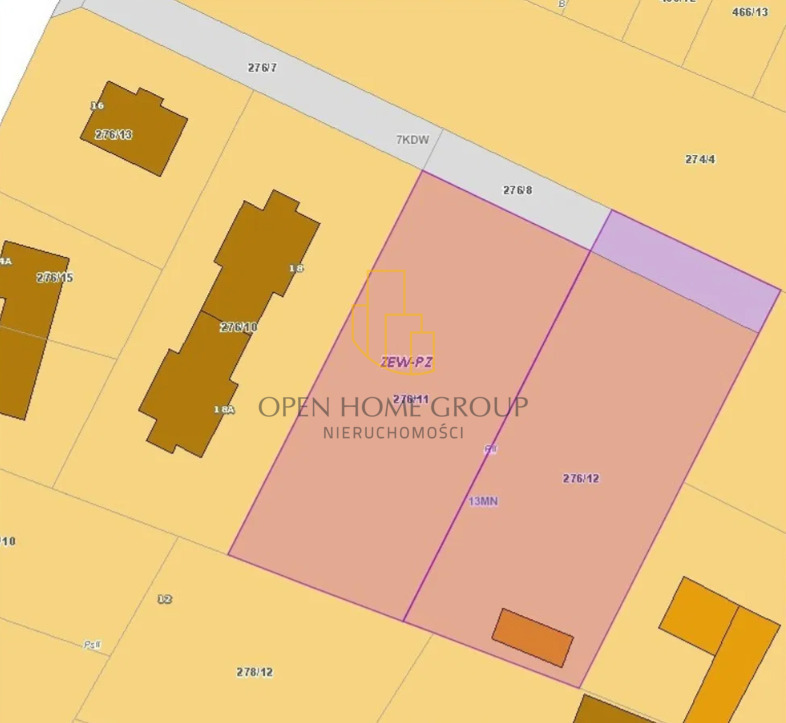 Żerniki Wrocławskie, działka budowlana 1305 m2 — zdjęcie 5