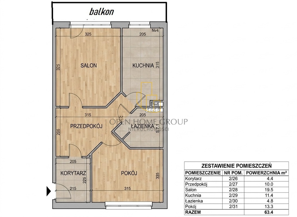 Dwustronne 2pok z potencjałem+balkon/Zakrzów — zdjęcie 17