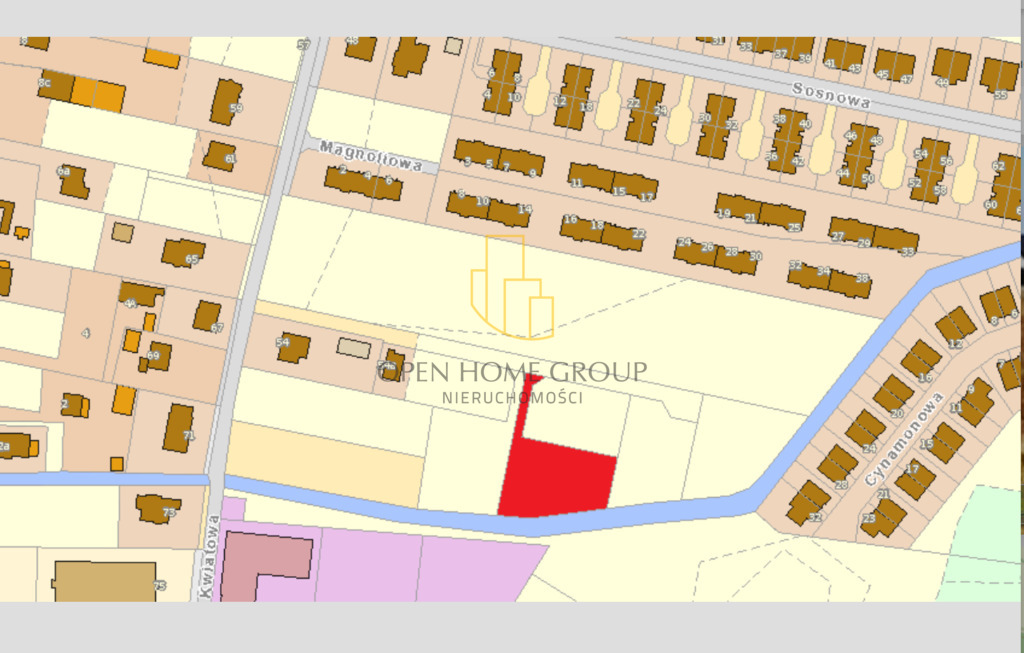 Domasław, Bielany, działka budowlana 1550 m2 — zdjęcie 6