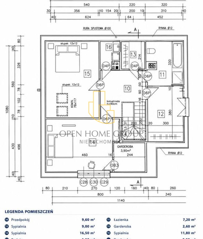 KOSTRZYCA | 338,57 m² | 2 NIEZALEŻNE CZĘŚCI MIESZK — zdjęcie 20