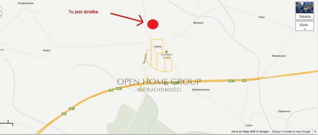 Bierzyce | 2,10 ha | teren U/P1 | inwestycyjna — zdjęcie 3