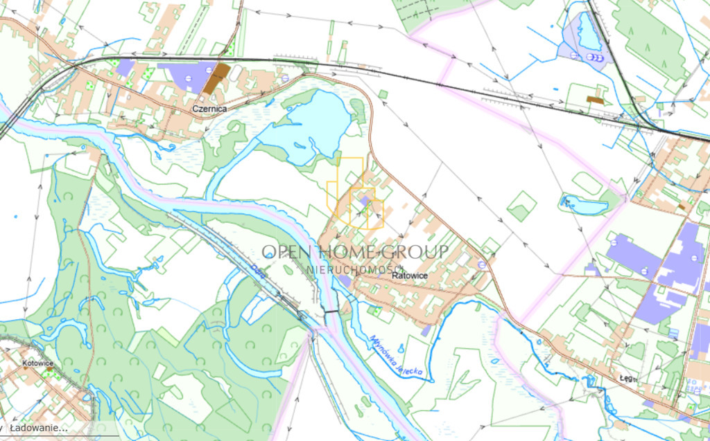 Działka budowlana 1501 m² – Ratowice, ul. Chabrowa — zdjęcie 4