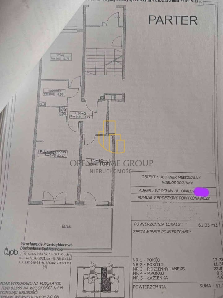 3 pokoje | Ołtaszyn | duży taras 17 m² | po remoncie | niski czynsz — zdjęcie 7