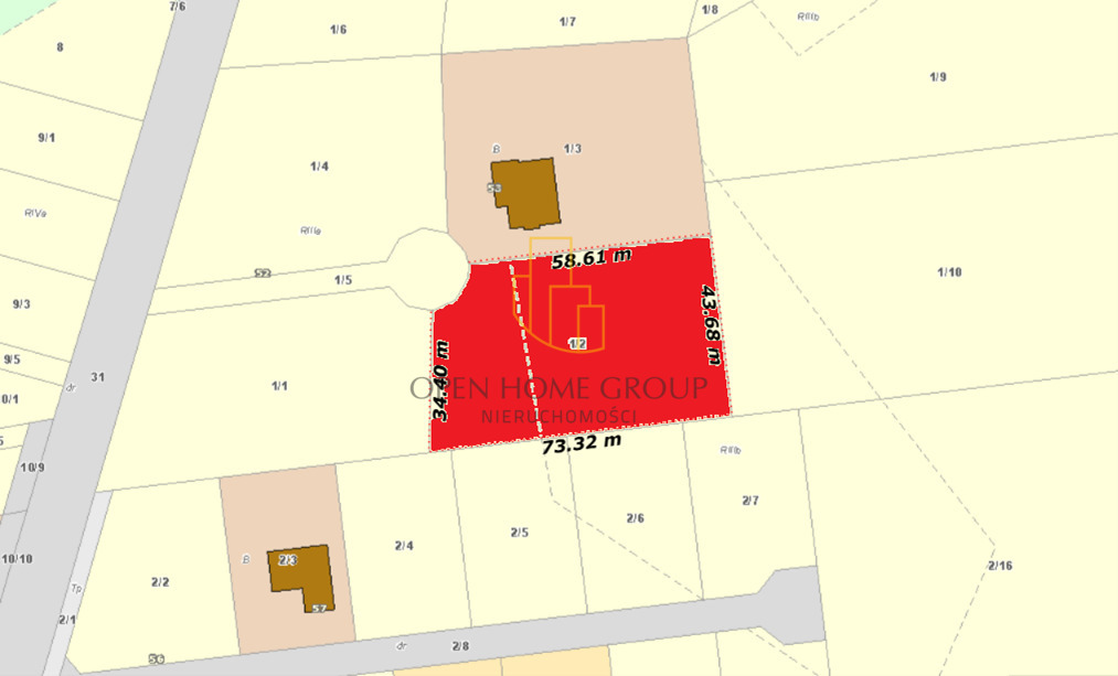 Szukalice, Żórawina działka budowlana 3000 m2 — zdjęcie 5